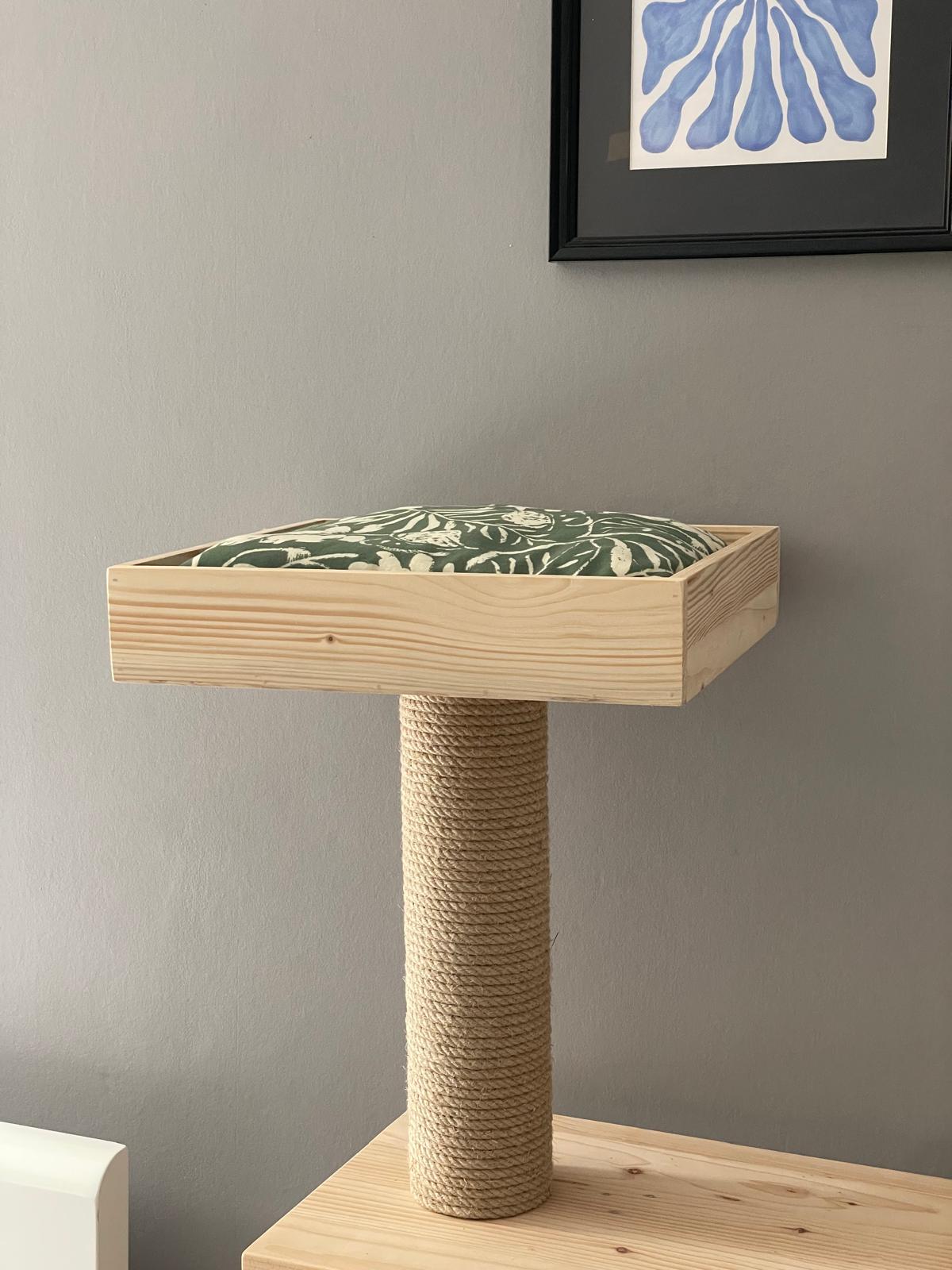 coussin design pour arbre à chat